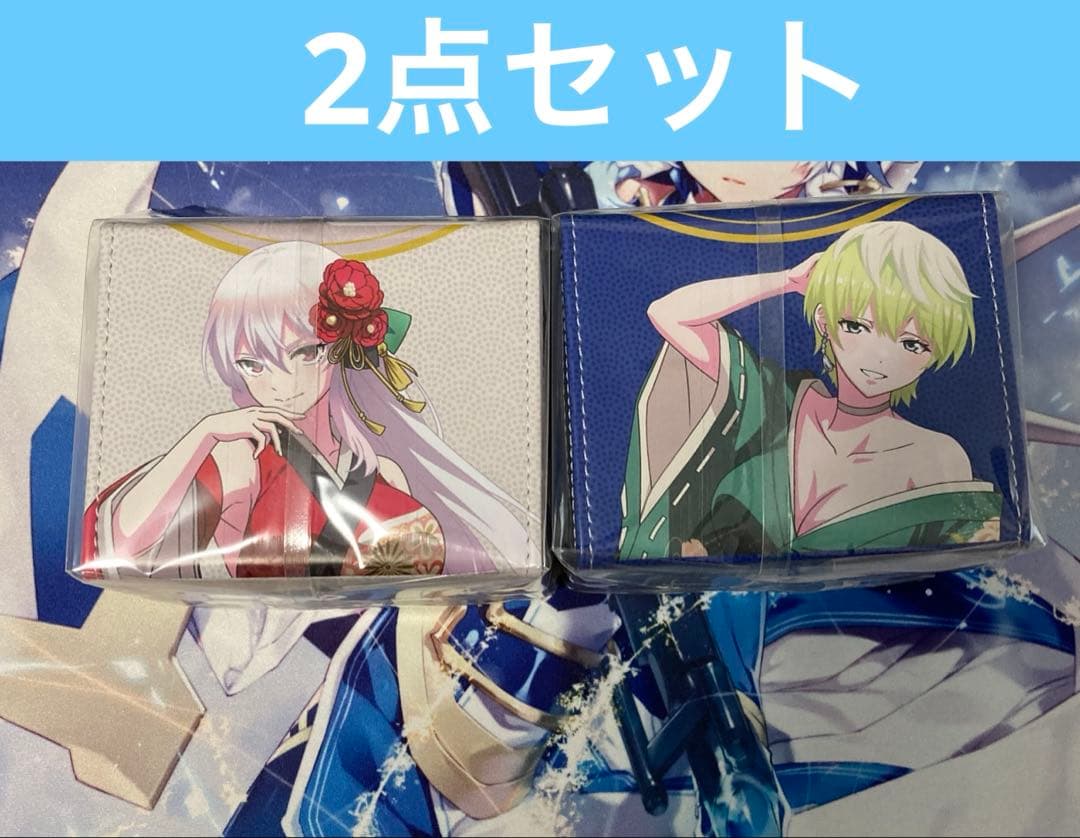 魔都精兵のスレイブ 出雲天花 羽前京香　合皮製デッキケース　デッキホルダー