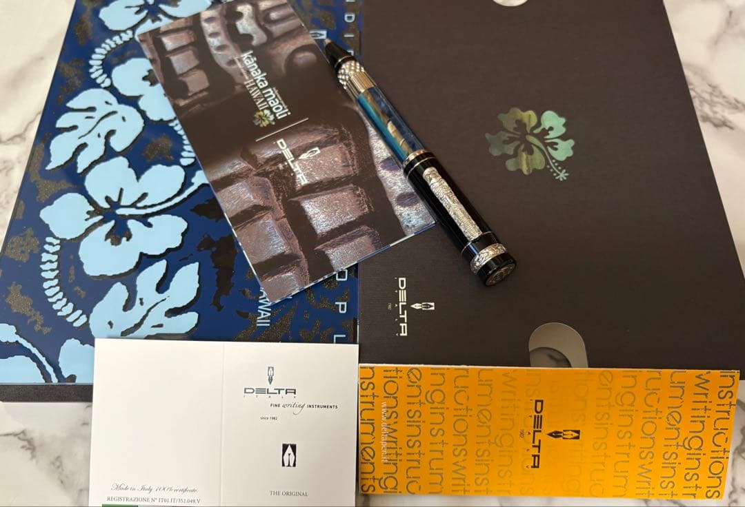 デルタ ボールペン KANAKA MAOLI カナカ マオリ ハワイ査定済み