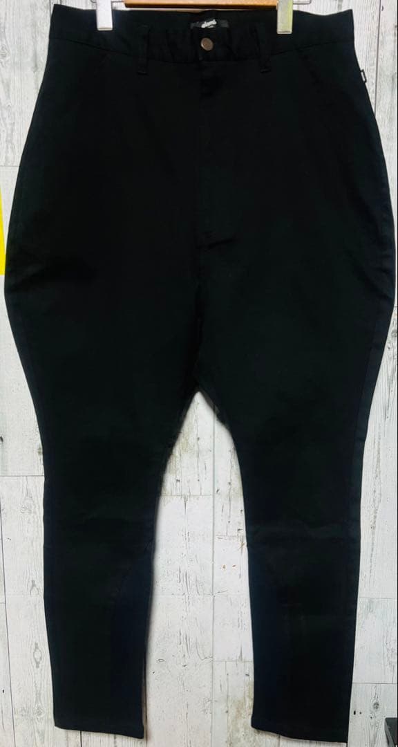 極限定 glamb シモンジョッパーズパンツ ワイドパンツ ボトム 希少 黒