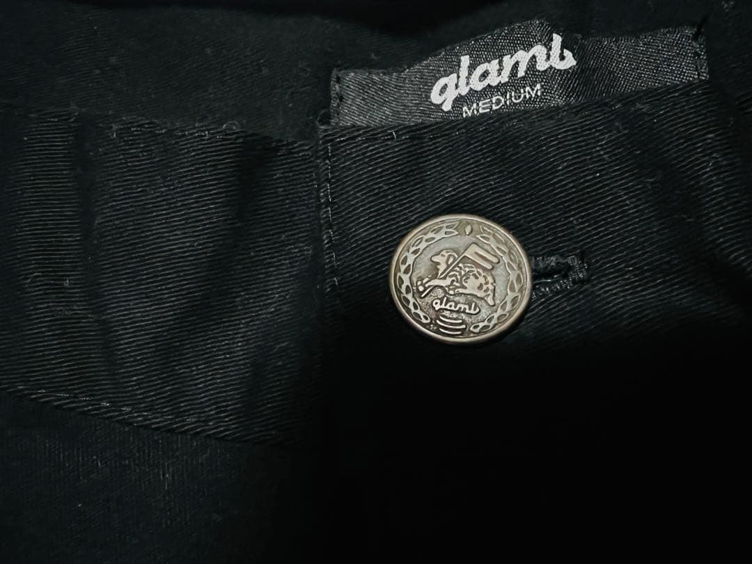 極限定 glamb シモンジョッパーズパンツ ワイドパンツ ボトム 希少 黒