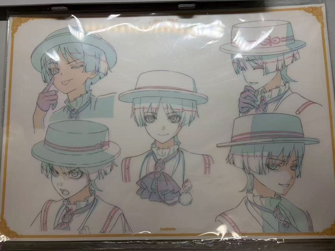 原神 fes 会場限定 vip入場特典 原画 PVCデスクマット 全種6種set