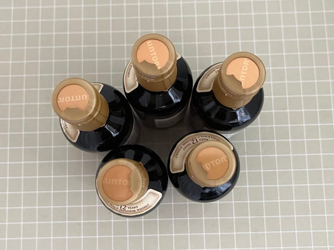 50ml×5本　山崎12年 ミニボトル サントリー ウイスキー シングルモルト