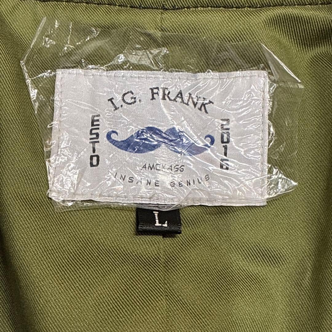 レザーコート　レザージャケット　シープスキン　サックコート　ディアスキン L