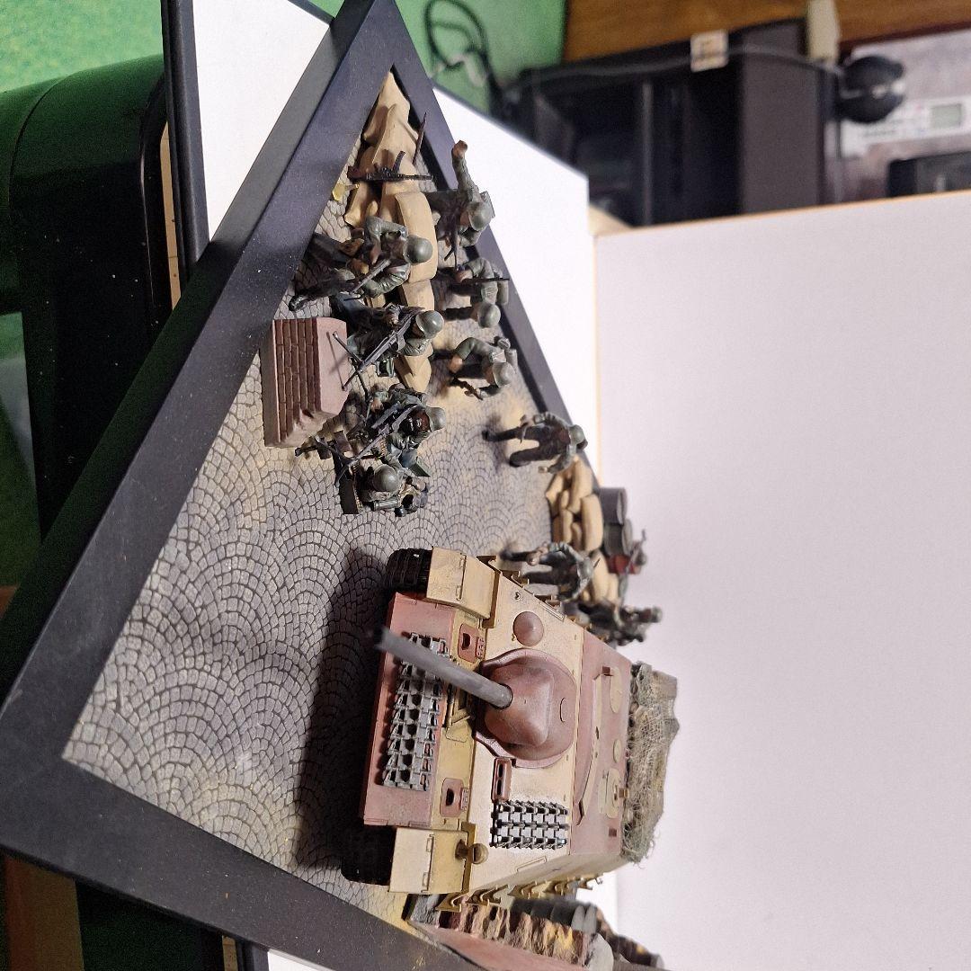 タミヤ1/35ラングジオラマ