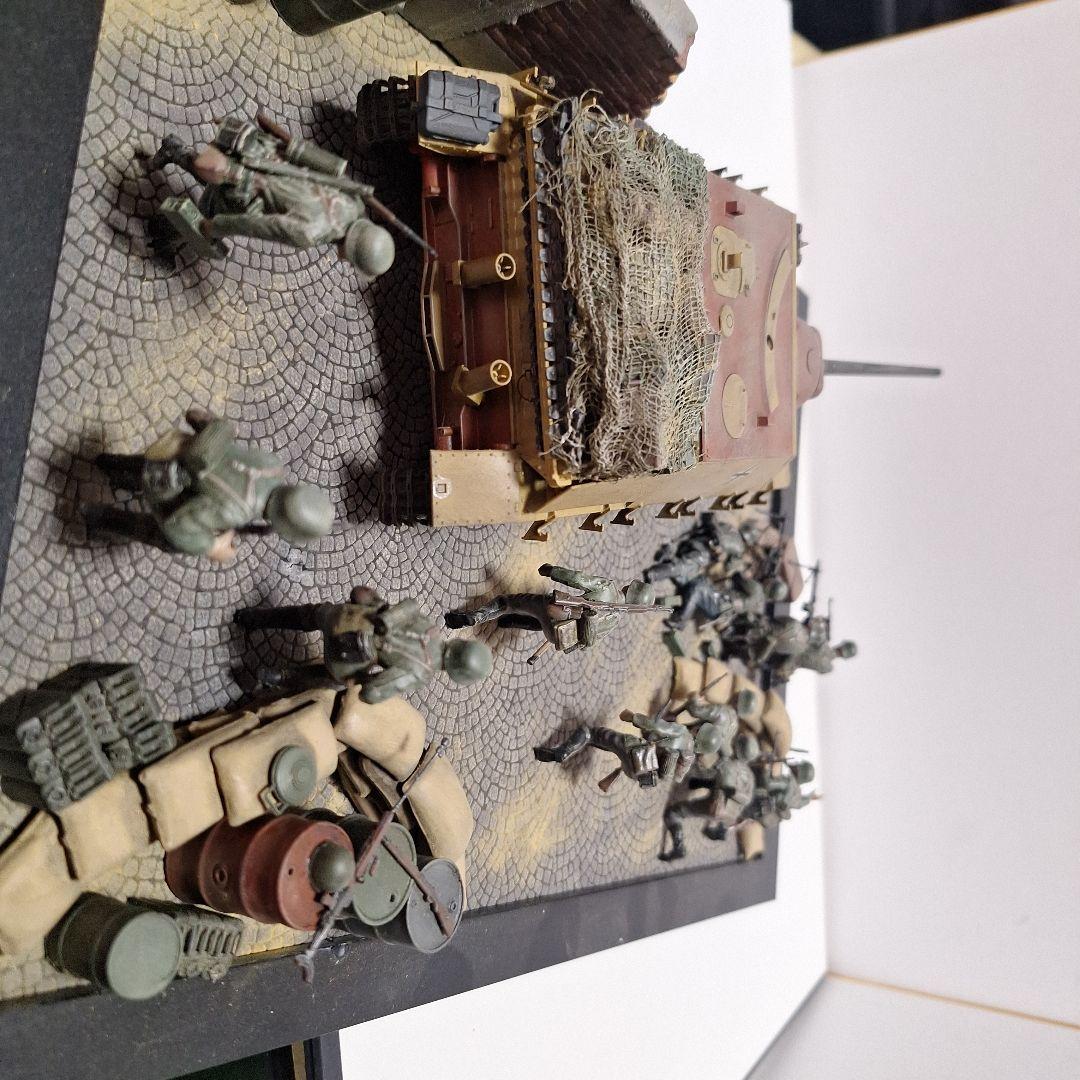 タミヤ1/35ラングジオラマ