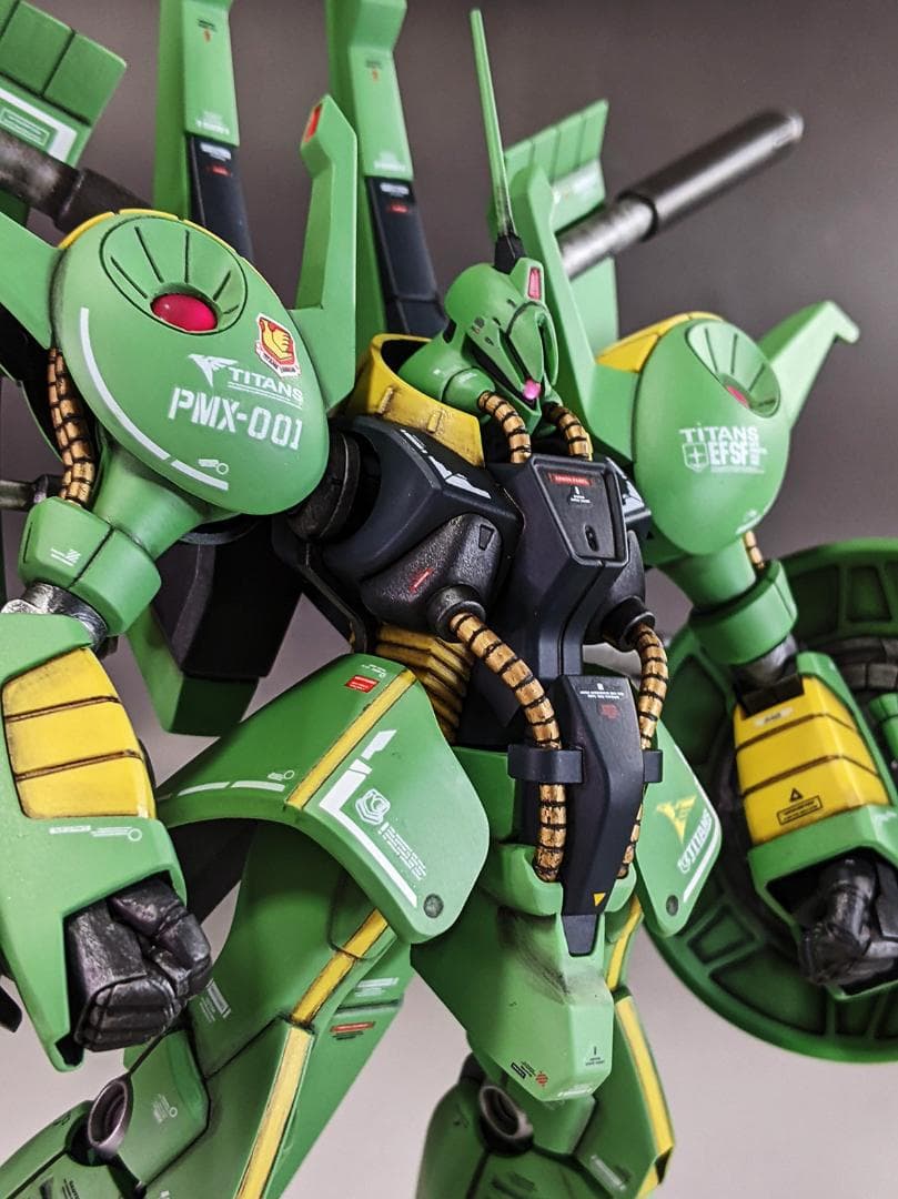 プラモデル　HG パラスアテネ（機動戦士Zガンダム）組立塗装済