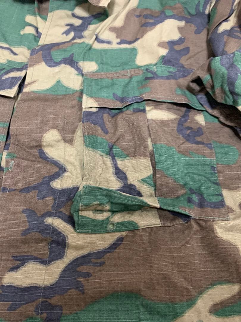米軍実物　BDU 70s ジャングルファティーグ　ブラウンリーフ　リップストップ