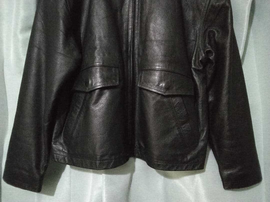 秋冬春牛革シボ押しレザージャケットの最高傑作sacai好きの方も☆肉厚単丈美品