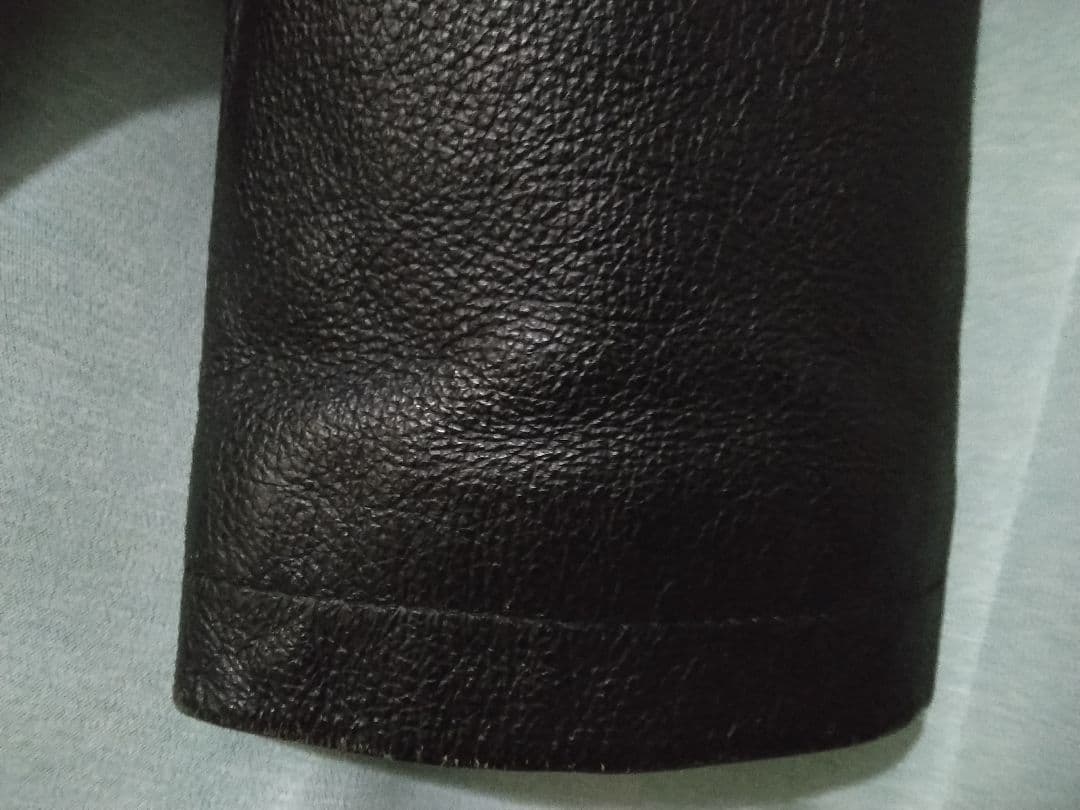 秋冬春牛革シボ押しレザージャケットの最高傑作sacai好きの方も☆肉厚単丈美品