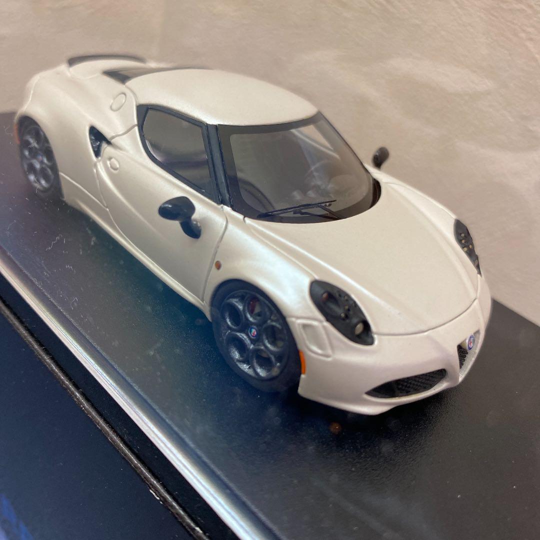 アルファロメオ　4C BBR 1／43