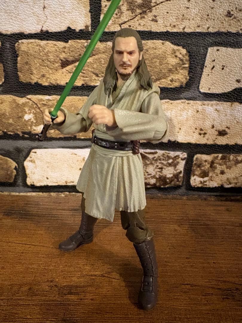 Makotoさん専用starwars クワイ＝ガン・ジン ブラックシリーズ