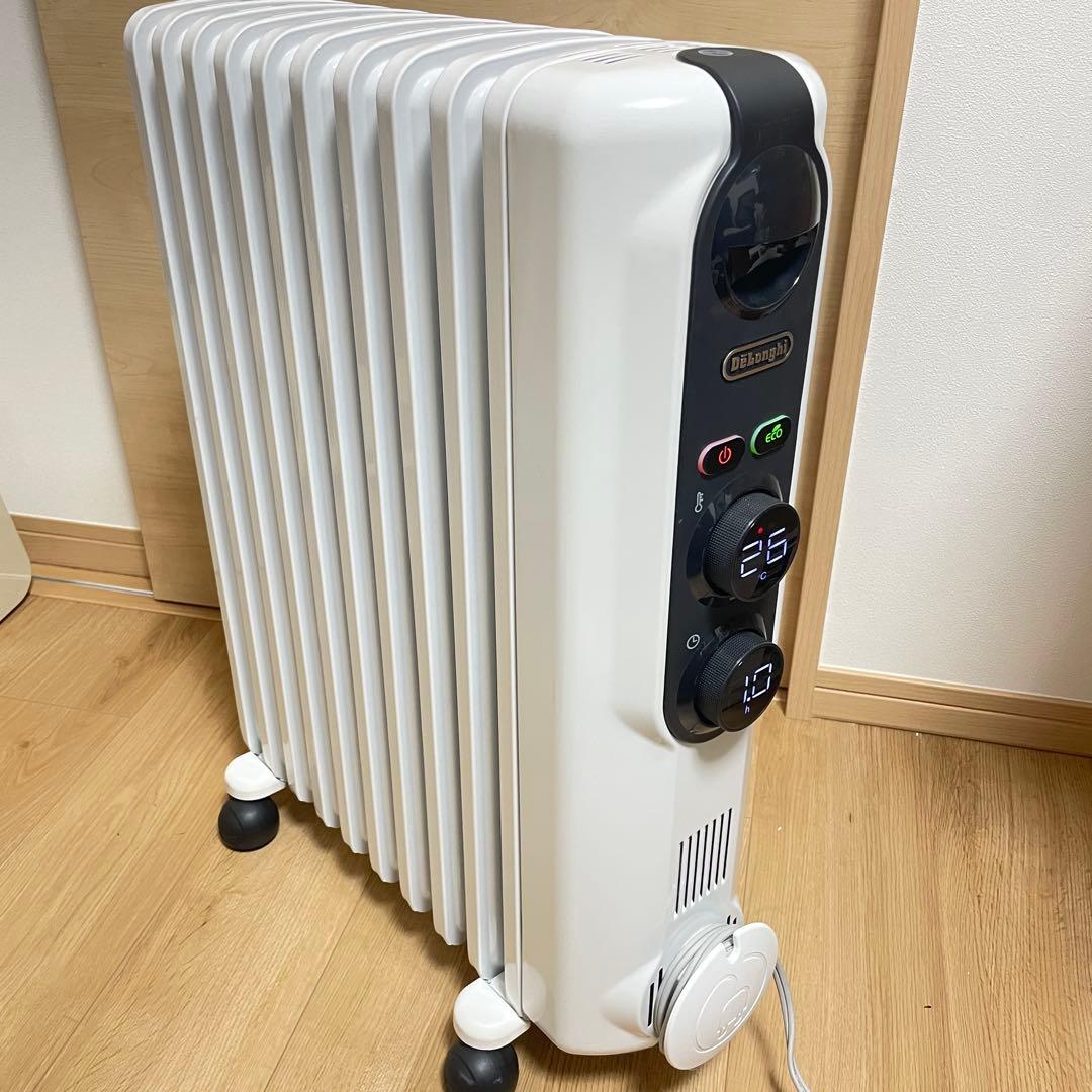 DeLonghi オイルヒーター ホワイト RHJ35M1015-BK デロンギ