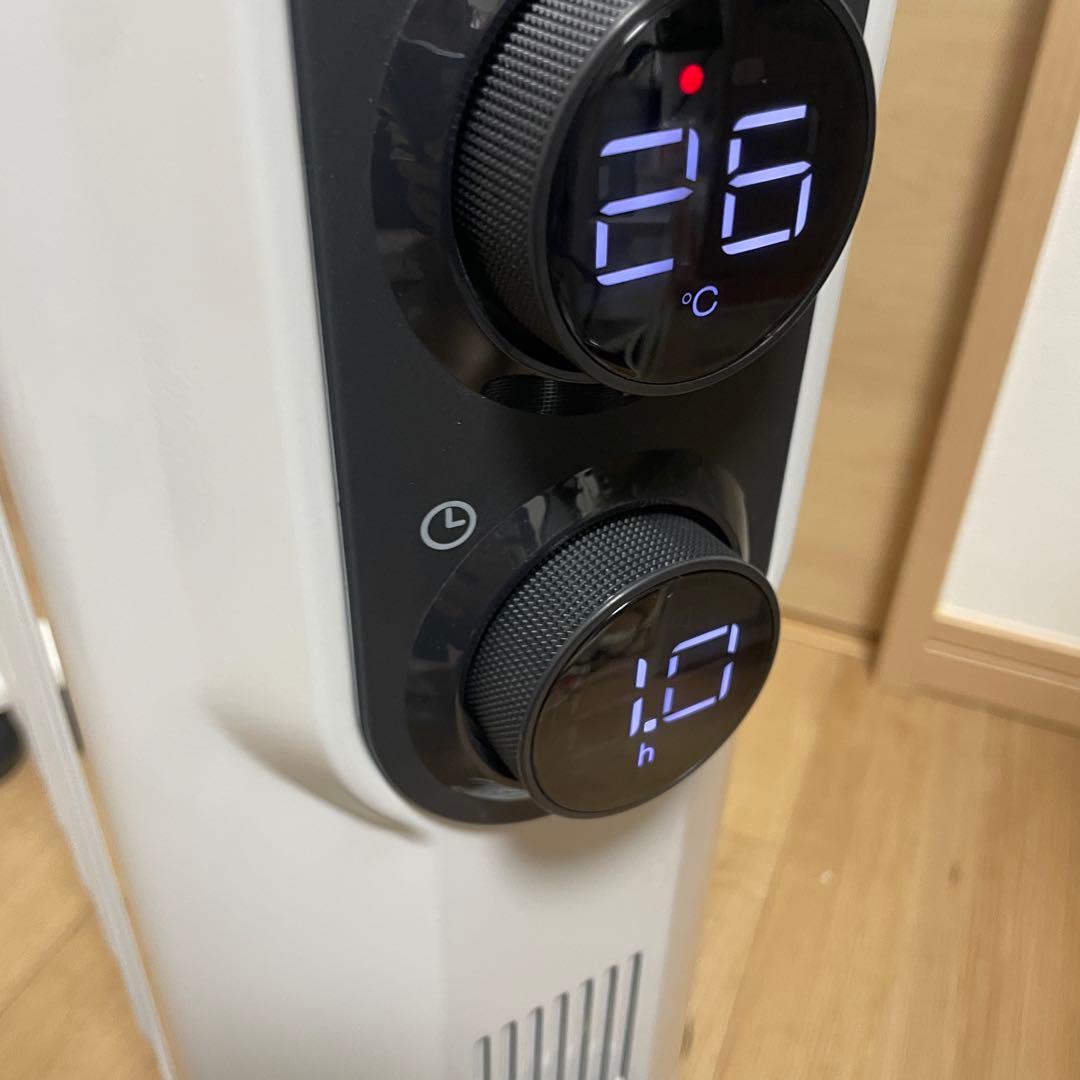 DeLonghi オイルヒーター ホワイト RHJ35M1015-BK デロンギ