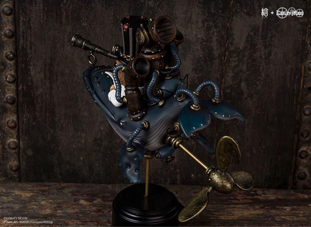 デザイナーズトイ 鎌田光司 鯨& ハムスター   実色版 トレトイフィギュア