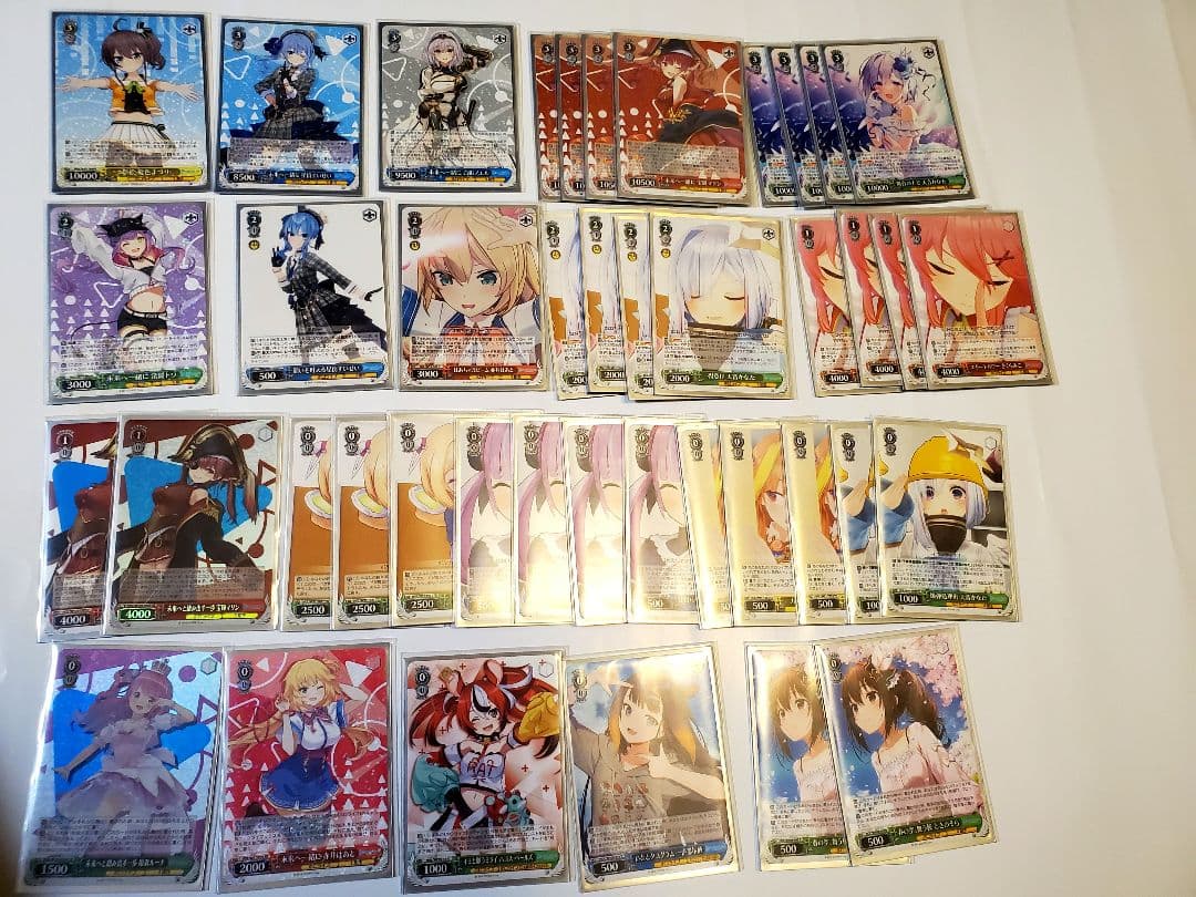 ヴァイスシュヴァルツ ホロライブ かなたマリン デッキ スリーブ付き