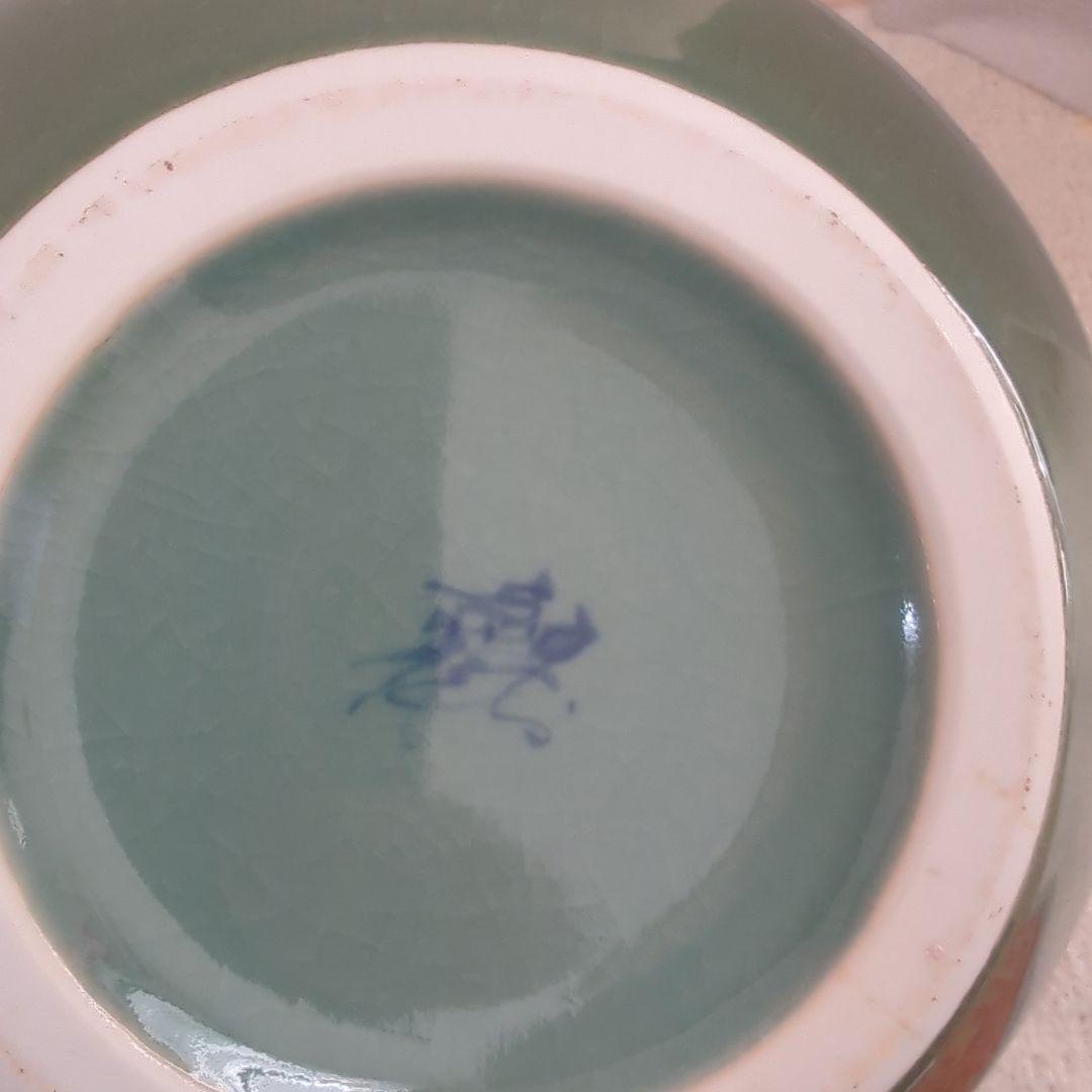 【宮内庁お買上げ作家】九谷焼 山田義明 作 「飛翔」 飾花瓶 共箱・栞付