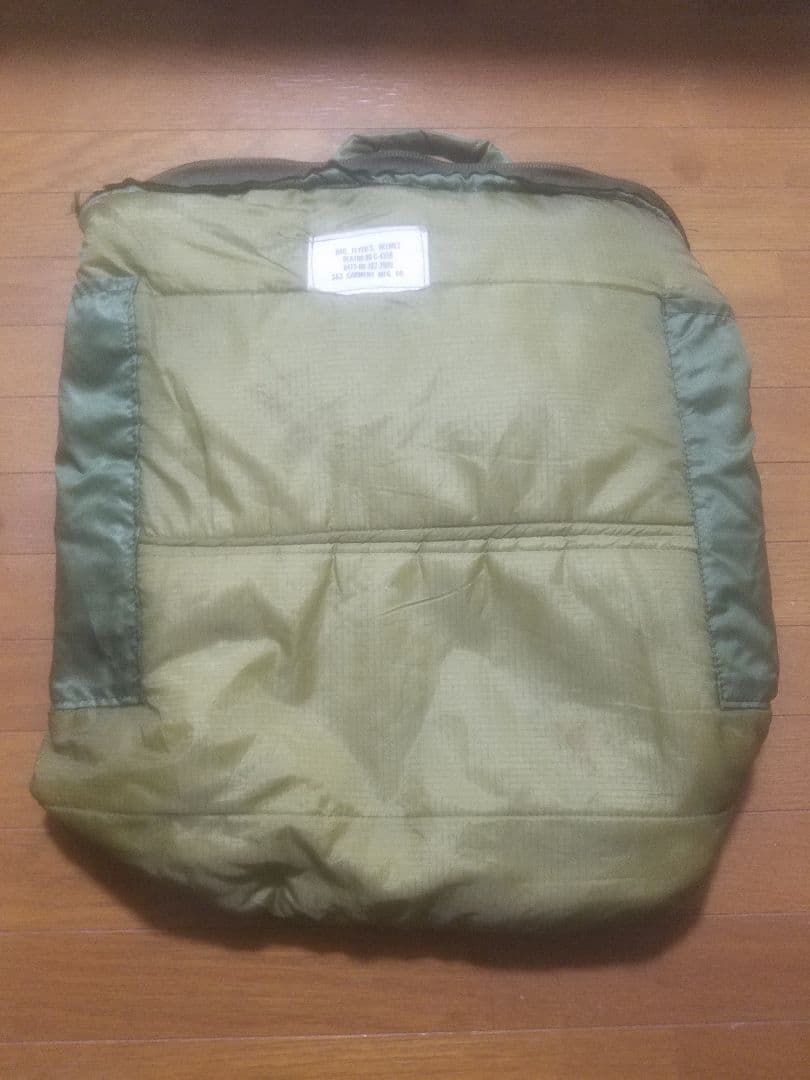 米軍/US/ヘルメットバッグ/89年/4thモデル/後期型/実物/美品