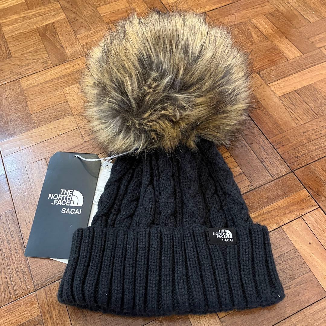 THE NORTH FACE x SACAI ニット帽 フリーサイズ