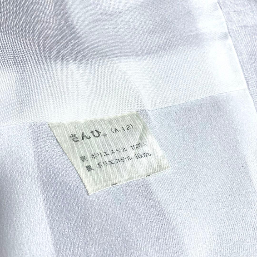 【美品✨】東レシルック　さんび　洗える着物　高島屋扱い　色無地　ワインレッドG1