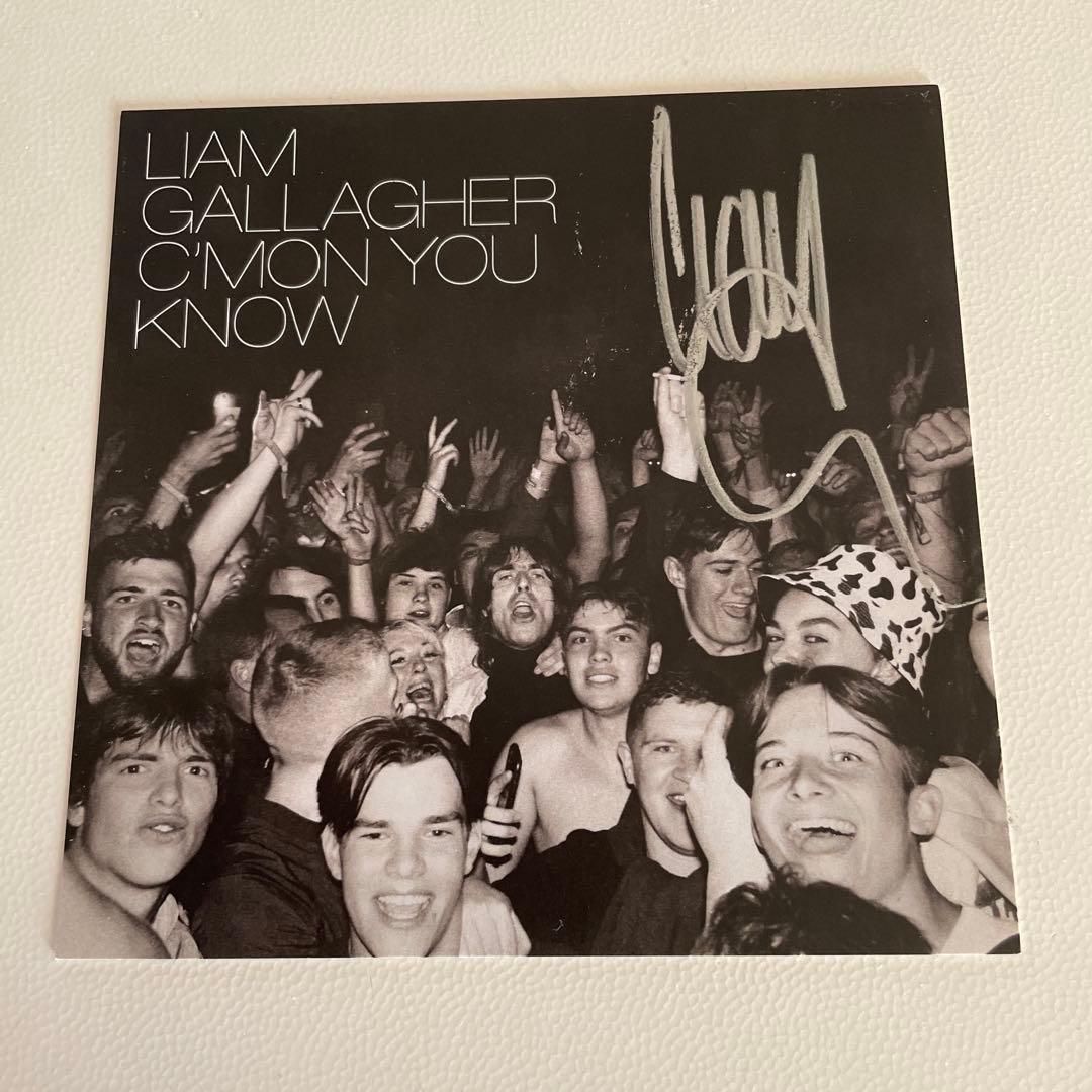 リアム・ギャラガー(oasis)　直筆　サインカード