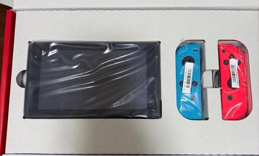 美品 Nintendo Switch 本体 青/赤 Joy-Con付き