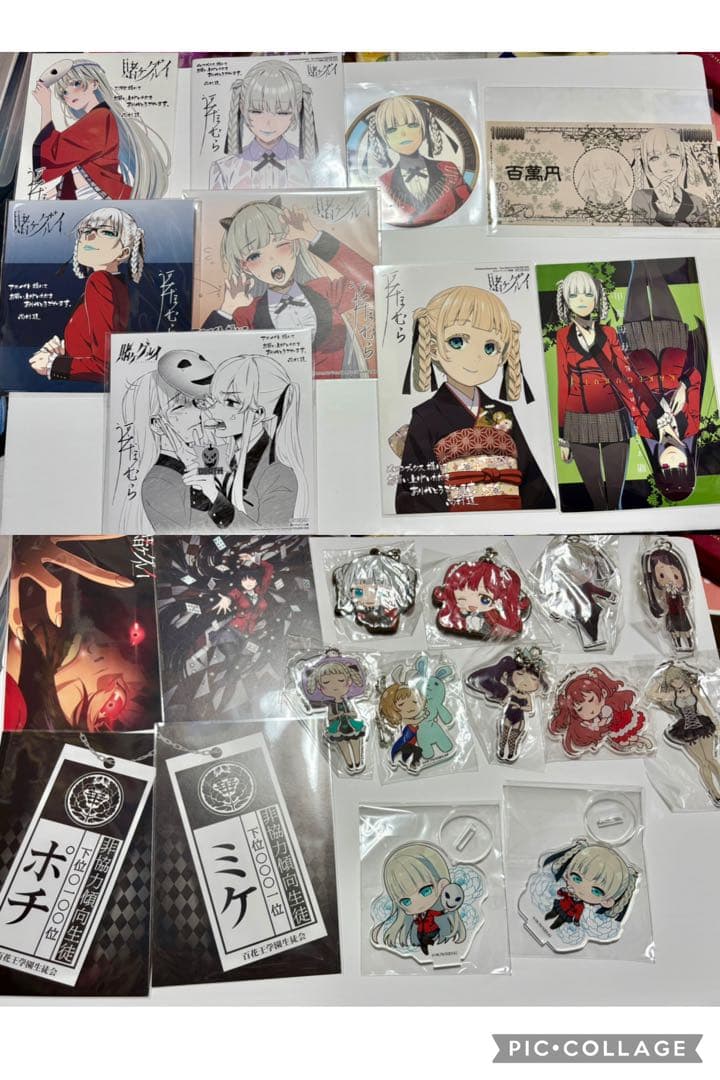 賭ケグルイ 桃喰綺羅莉 リリカ 蛇喰夢子 コースター 特典 ラバスト ポスカ