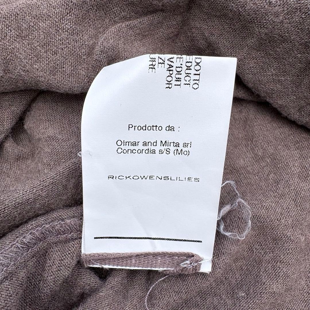 トップス 00s RICK OWENS lilies ormar and mirta