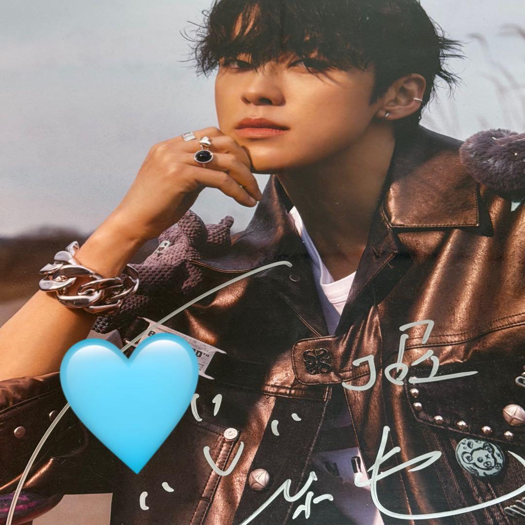 JO1 河野純喜 サイン hitchhiker ポスター