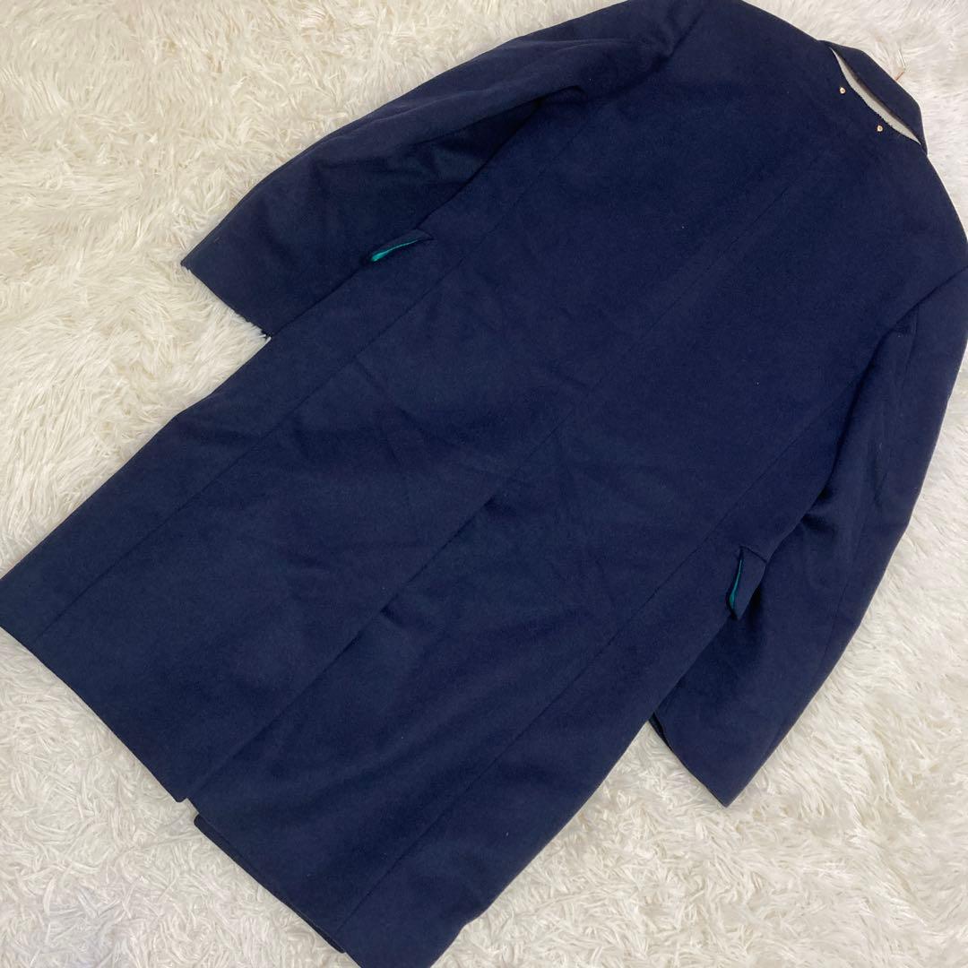 Paul Smith チェスターコート ネイビー M オシャレ オフィス 上品