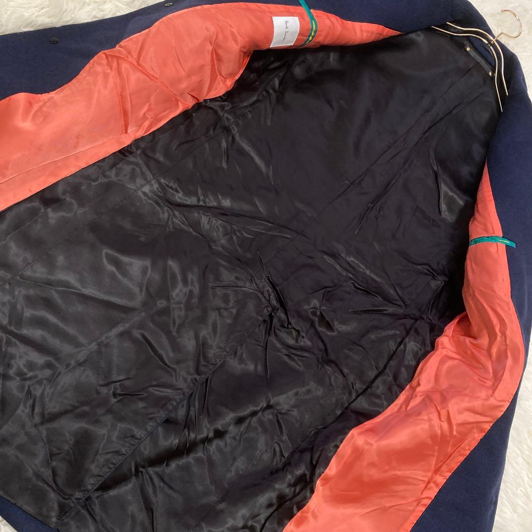 Paul Smith チェスターコート ネイビー M オシャレ オフィス 上品