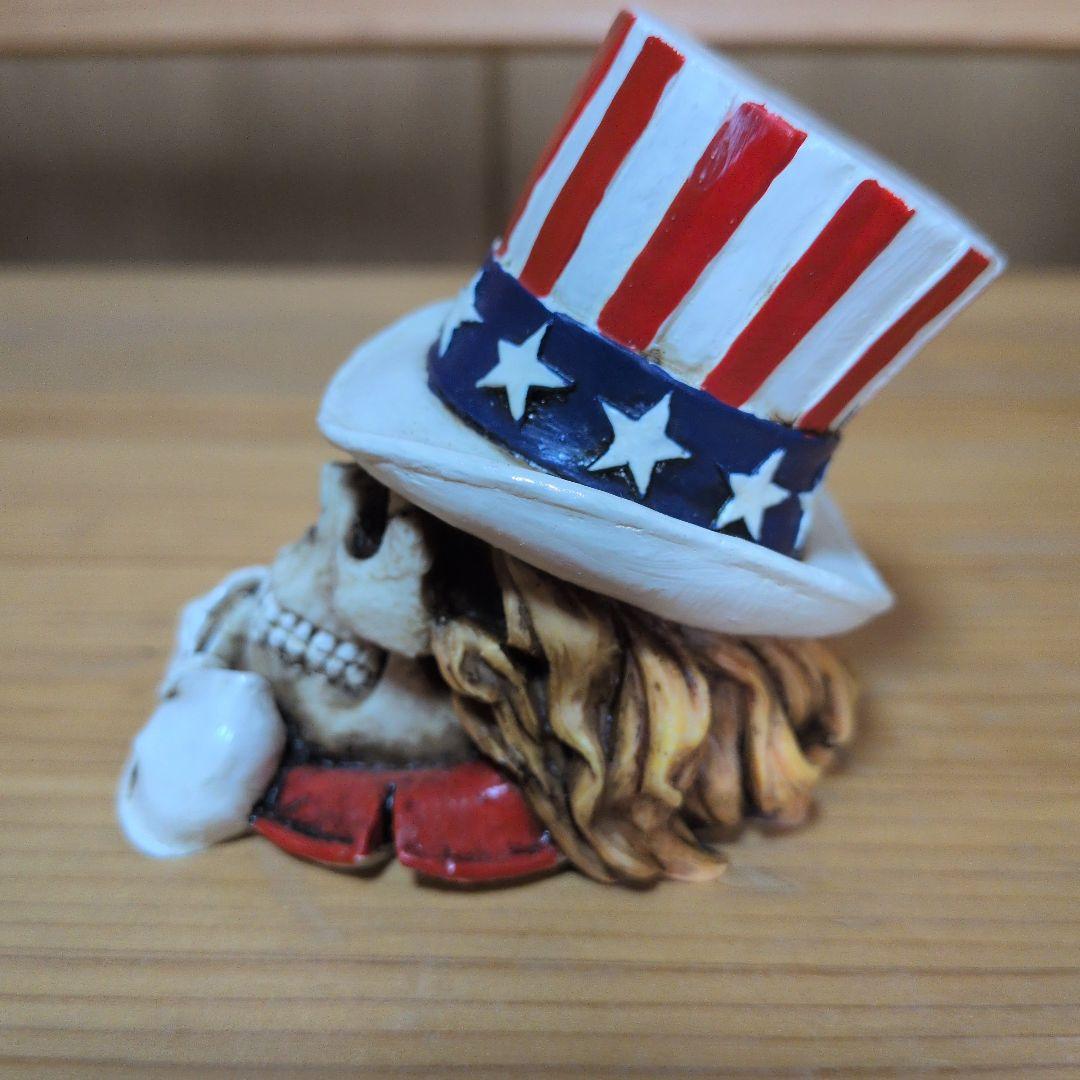 SKULL DADDY W.U.I スカルフィギュア お香立て 骸骨