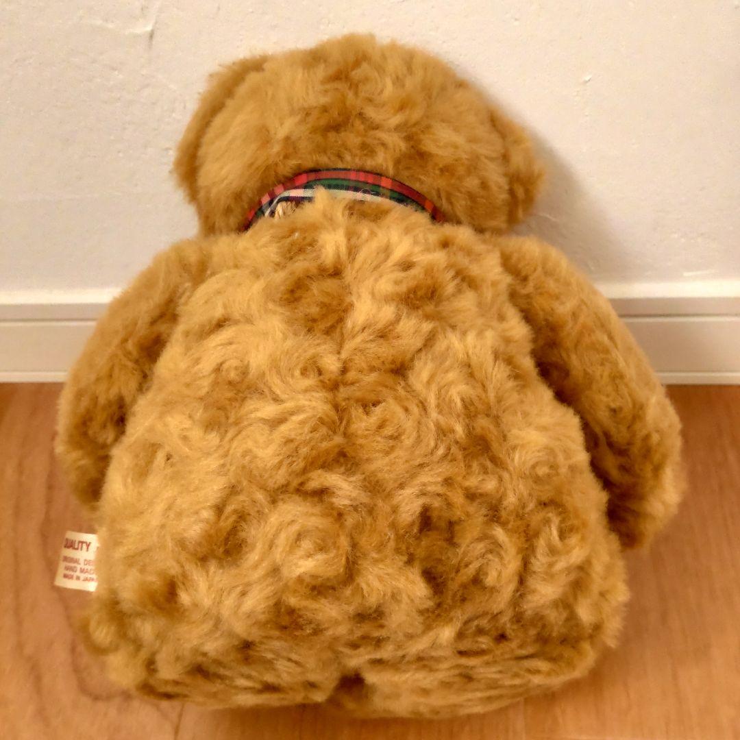 [稀少品]シナダカンパニー テディベア　吉徳直営品　日本製　平成レトロ　木製値札