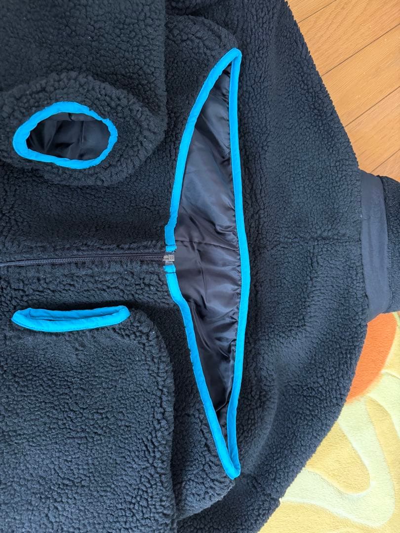 オーラル もこもこボアブルゾン 黒 Mサイズ