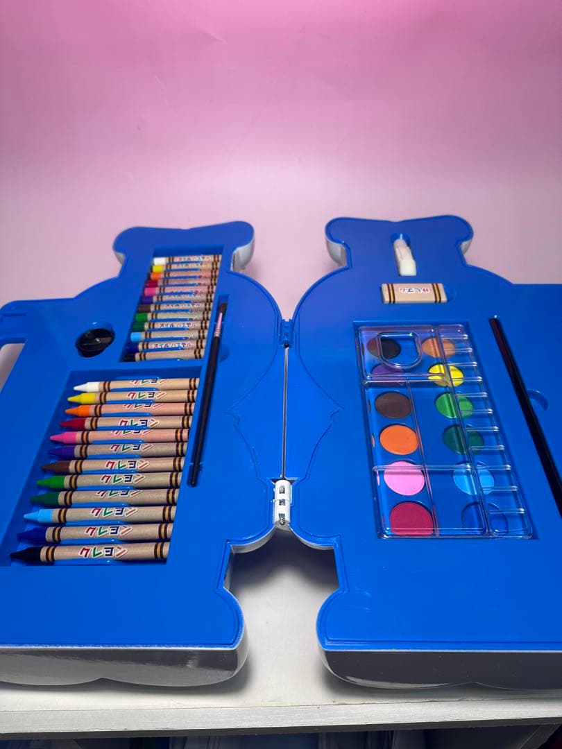 未使用 ドラえもん シェフ お絵かきセット 絵の具 クレヨン付き