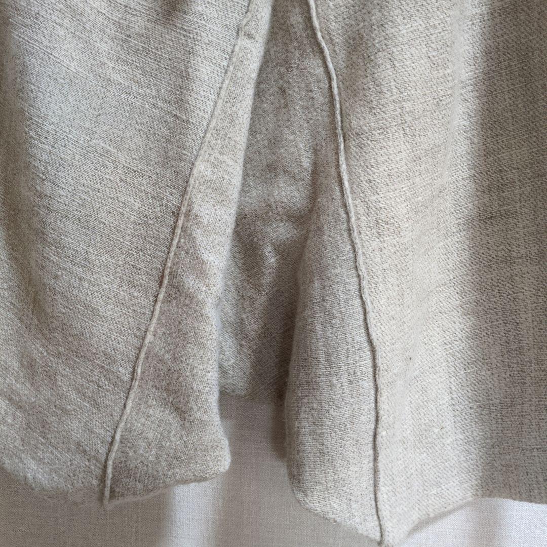 真木テキスタイルのヒマラヤウ一ルのパンツ