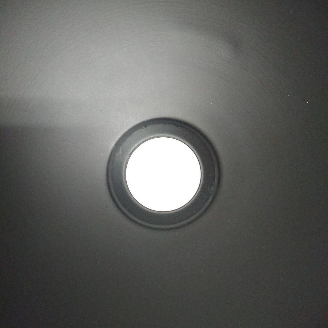 洗面ボウル ステンレス 黒 手洗い器銀色の排水栓セット