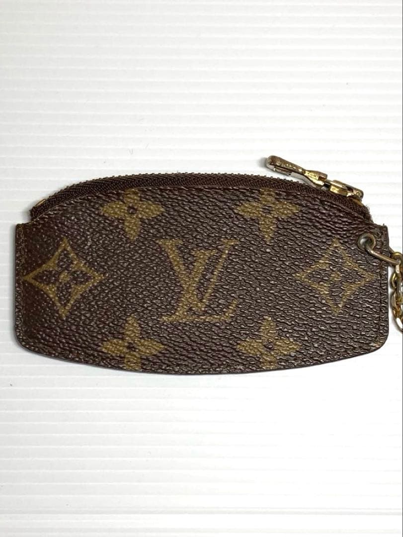 美品　ルイヴィトン　モノグラム　エテュイ　クレピア　ケース　チャーム