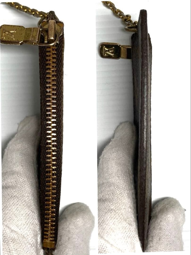 美品　ルイヴィトン　モノグラム　エテュイ　クレピア　ケース　チャーム