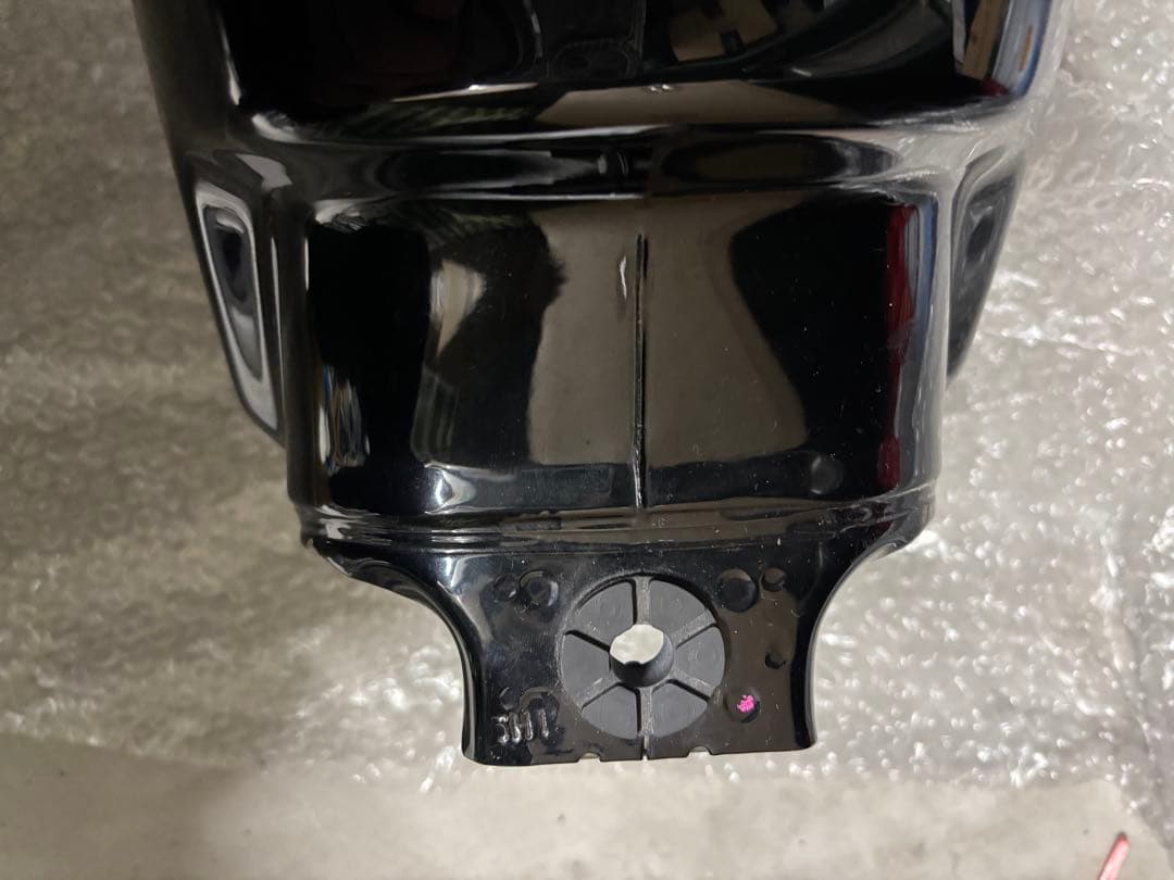 FTR223 黒タンク クロームキャップ付き　最終値下げ