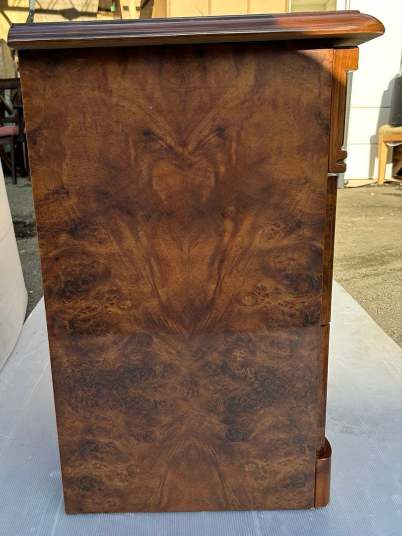 イタリア家具 ローチェスト 3段引き出し アンティーク風