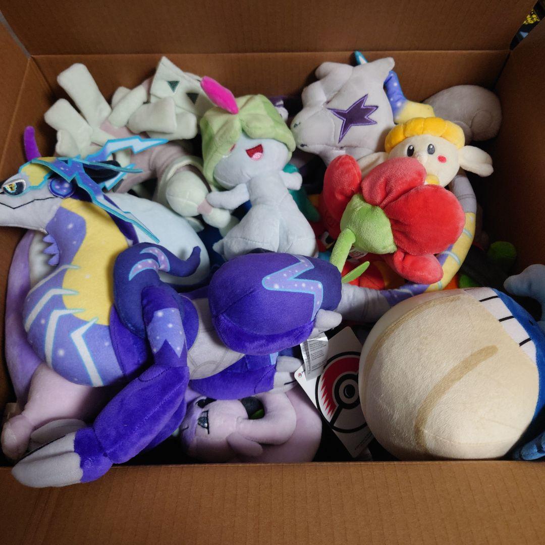 ポケモンセンター　ぬいぐるみ　まとめて　ディアルガ　グラードン　グソクムシャ