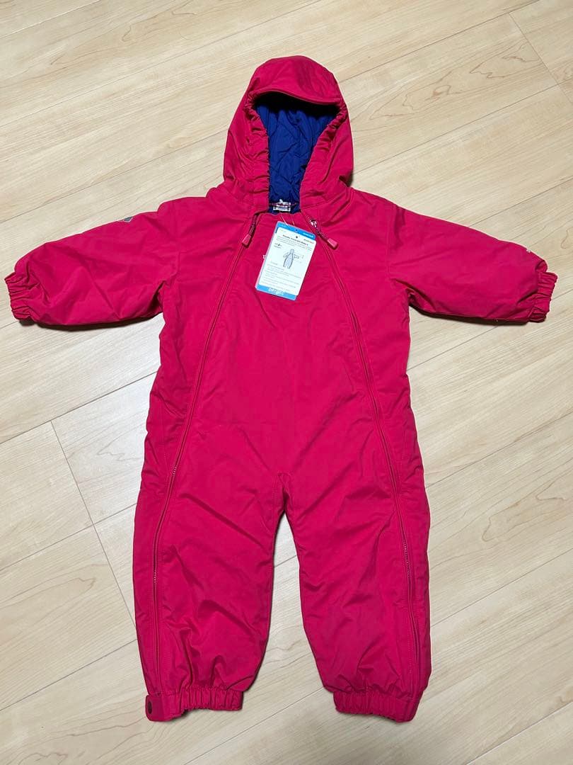 るんるん様　新品✨mont-bell パウダーカバーオール　80