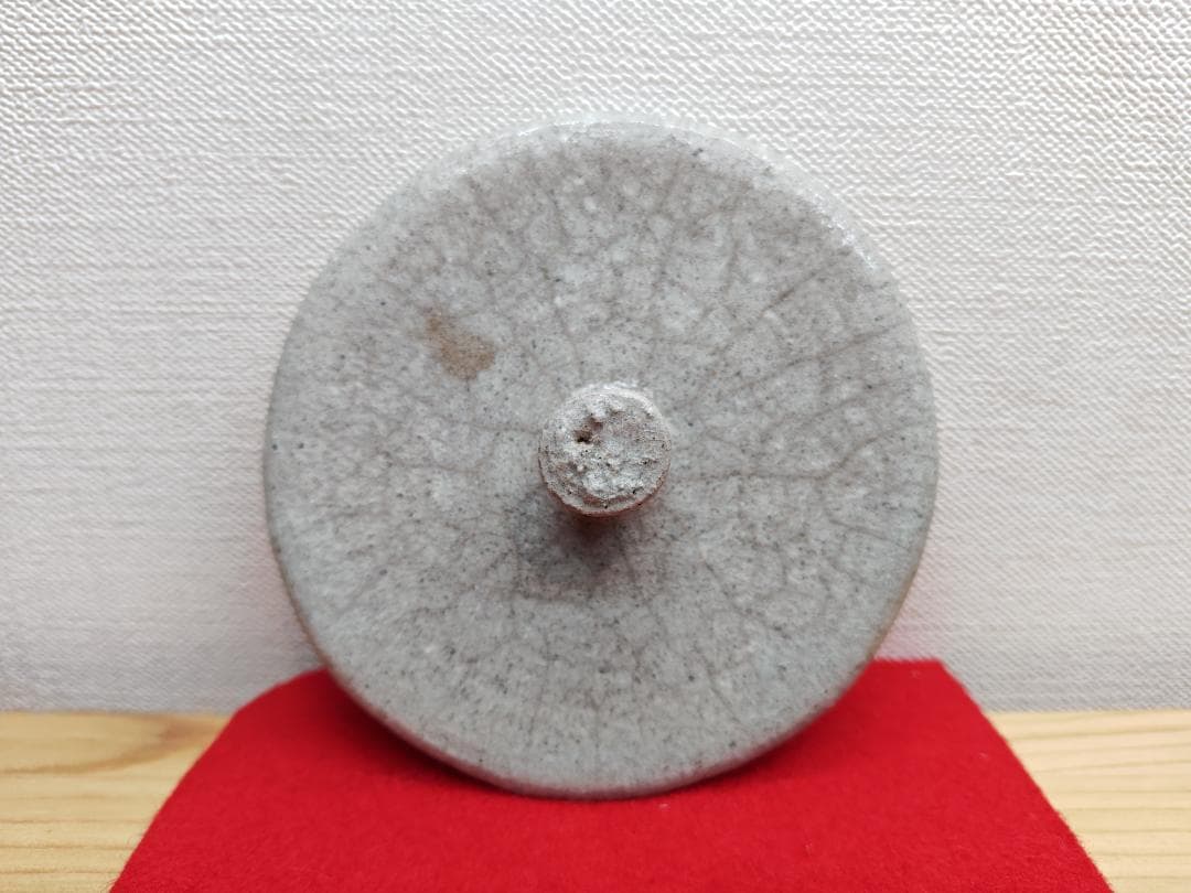 送料込【逢絢亭】茶道具 水指 大樋焼 白釉 裏千家書付 大樋年雄 共箱入り