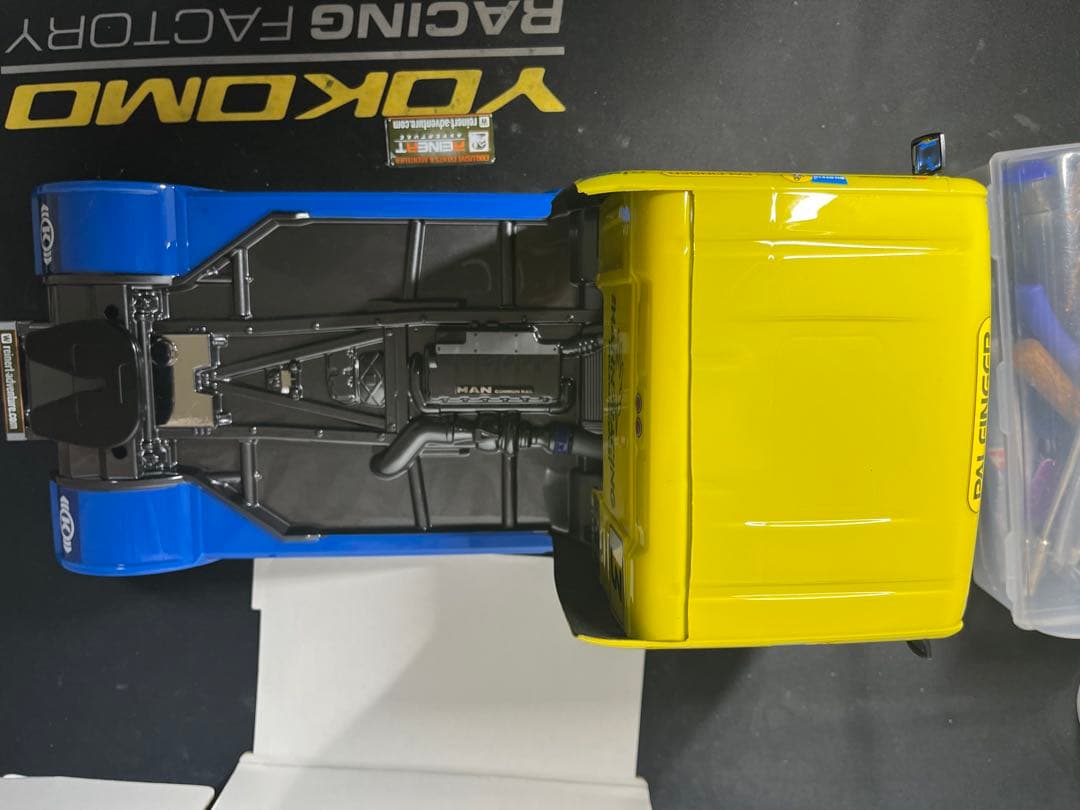 TAMIYA TEAM HAHN RACING MAN TGS ボディ　完成品