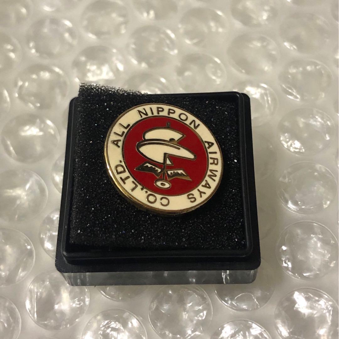 ANA 全日空 航空機 旧ロゴ ダヴィンチマーク ピンバッジ ネクタイピン