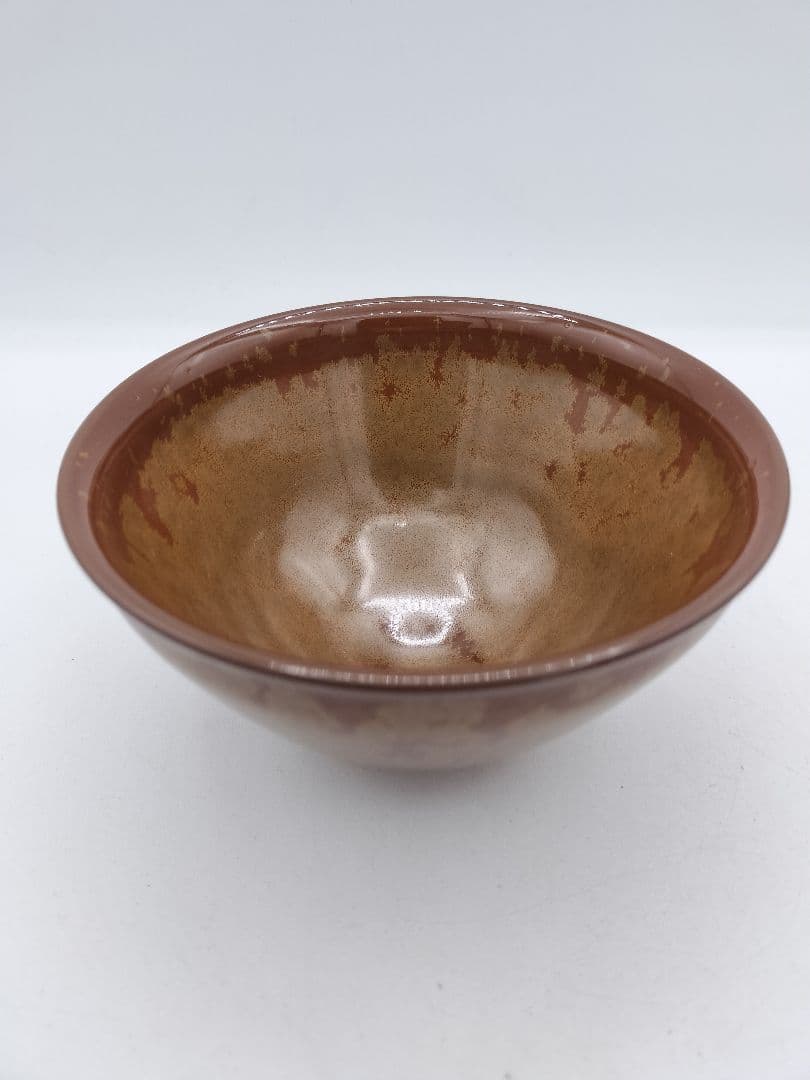 c412 数茶碗 金結晶 加藤藤山 10客 木箱 茶道具 古物