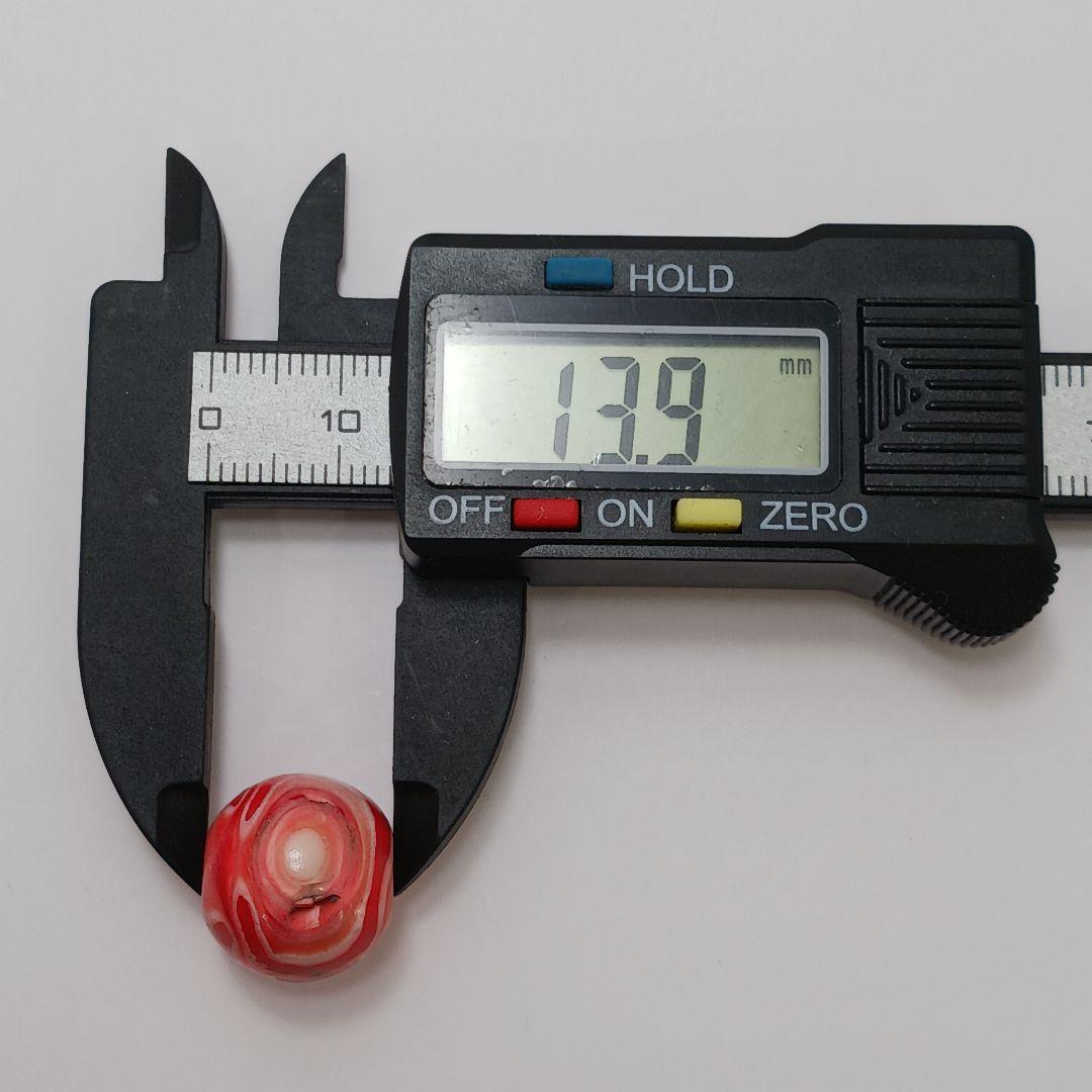 鶴天 提げ物 緒締 5個セット 直径13～14.5㎜ 総重量17.7g　ね