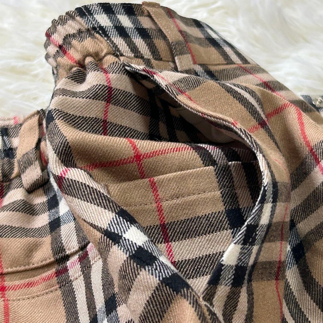 バーバリー キュロット パンツ ヴィンテージ ノバチェック ベージュ Ｍ