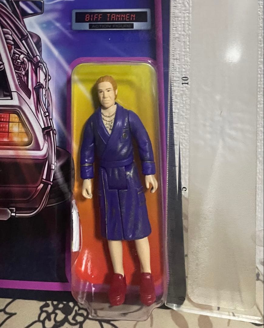 バック・トゥ・ザ・フューチャー Super7 ドク ビフ フィギュア ②体セット