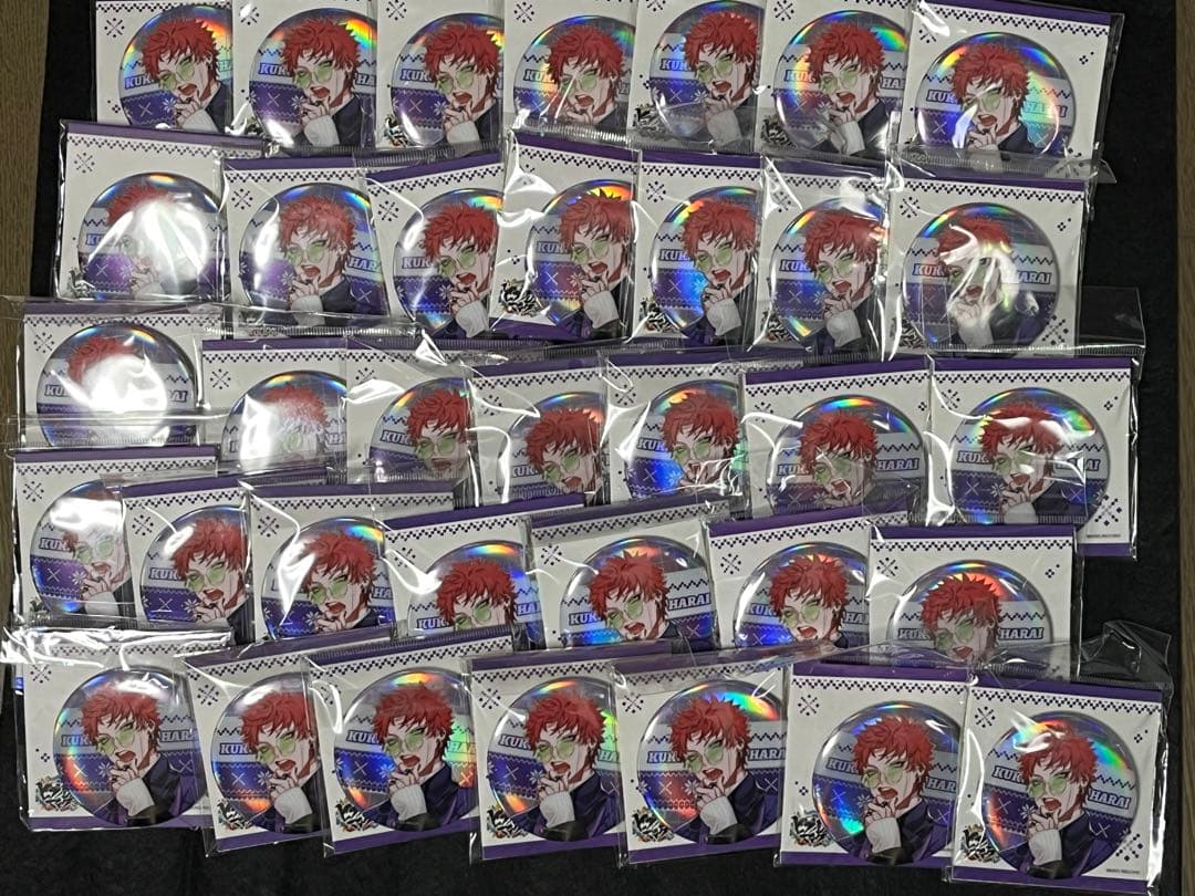 ヒプマイ中国限定 ew04 ZEROOUT 缶バッジ 波羅夷空却35個